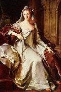 Jjean-Marc nattier Madame Henriette de France as a Vestal Virgin oil painting on canvas
